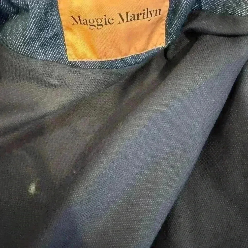 New Maggie Marylin Indigo George III Denim Jacket, New Without Tags - Picture 7 of 9